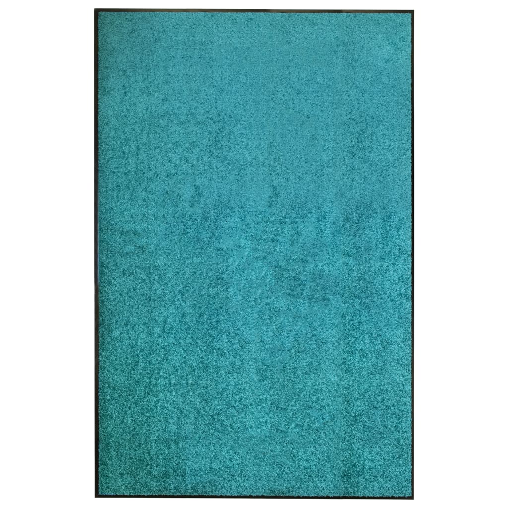 Doormat Washable Cyan 120x180 cm - Brittle & Co