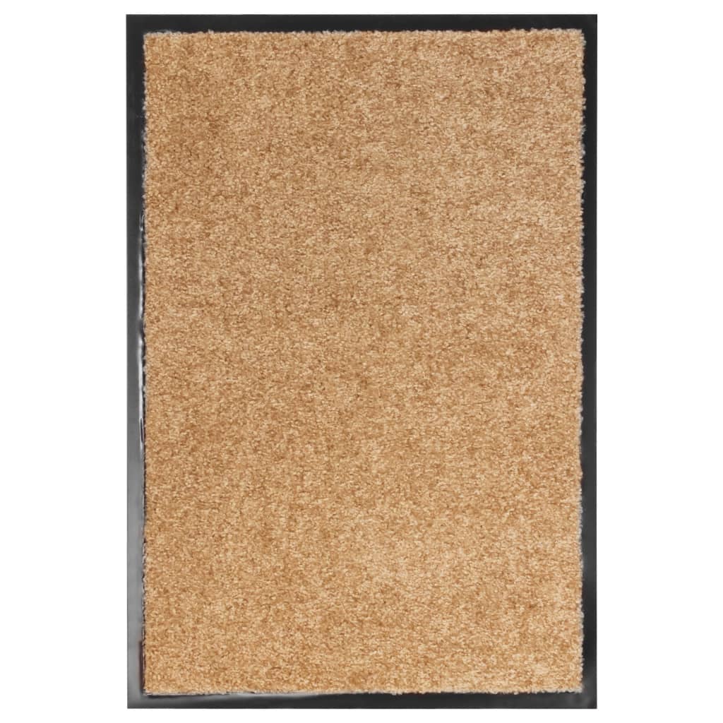 Doormat Washable Cream 40x60 cm - Merlin Deals