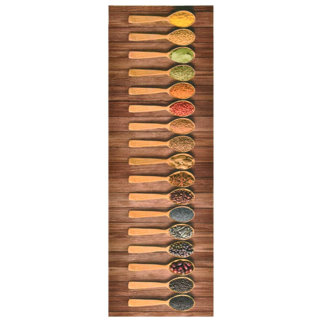 Kitchen Floor Mat Washable Spoon 60x180 cm - Design Hut
