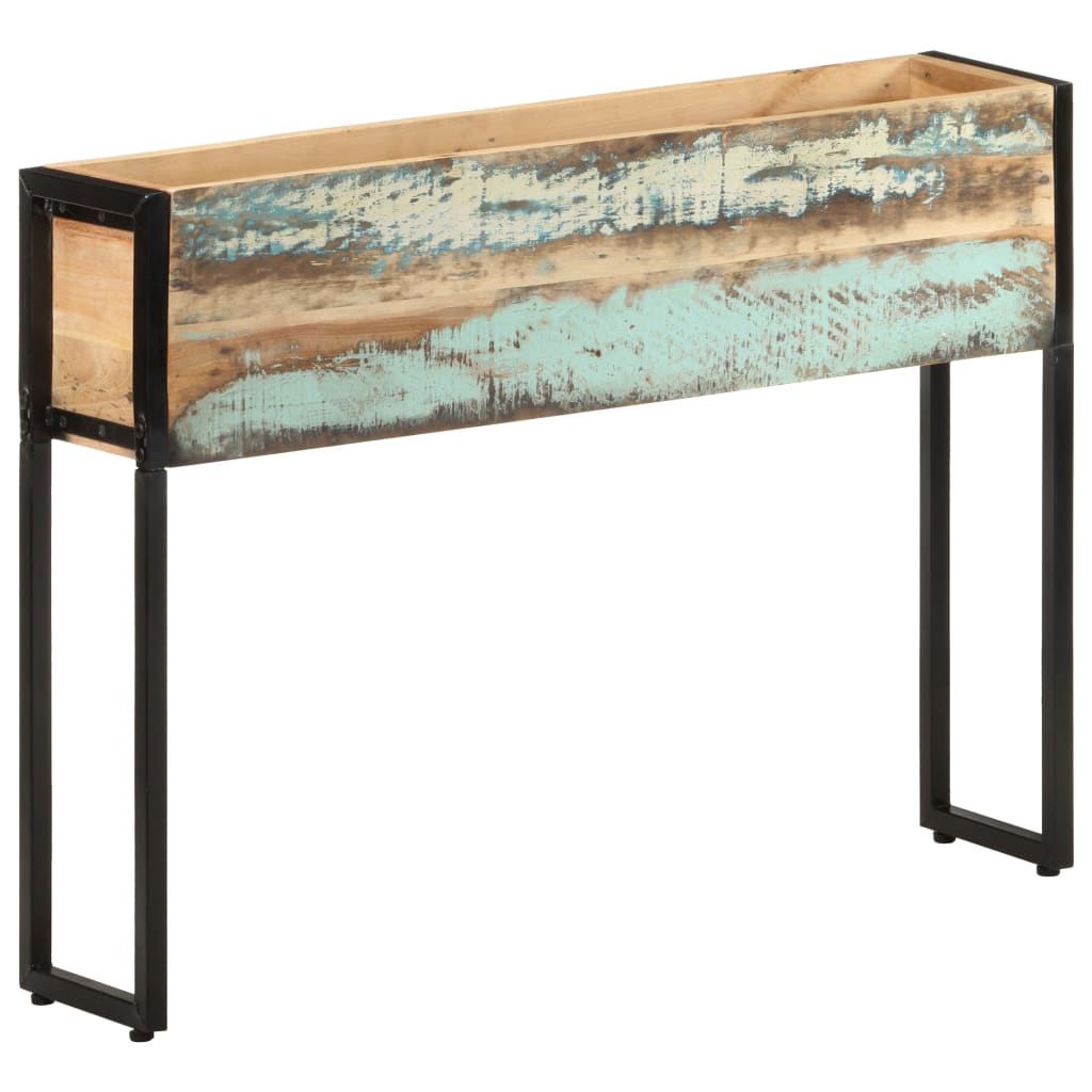 Planter 90x20x68 cm Solid Reclaimed Wood - Unbeatable Bargains