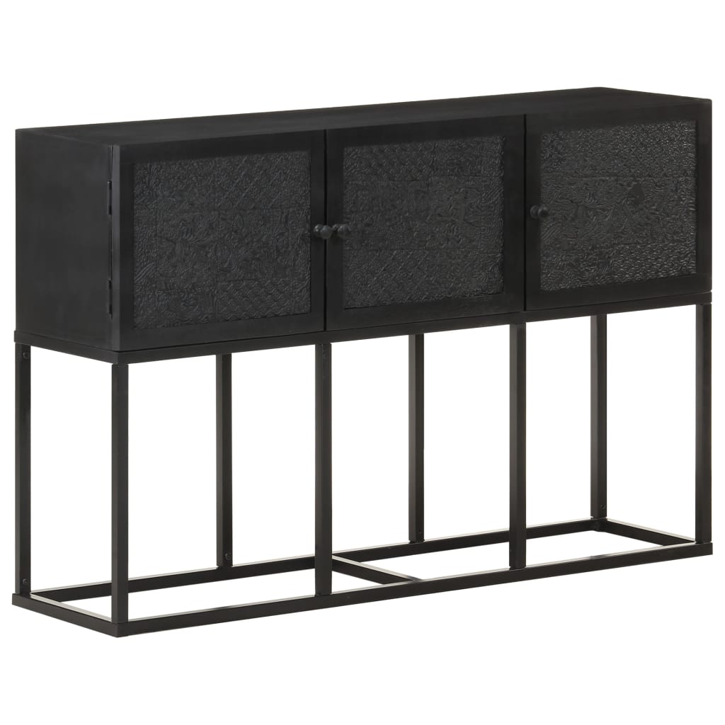 Sideboard 115x30x76 cm Solid Mango Wood - Sid & Sam