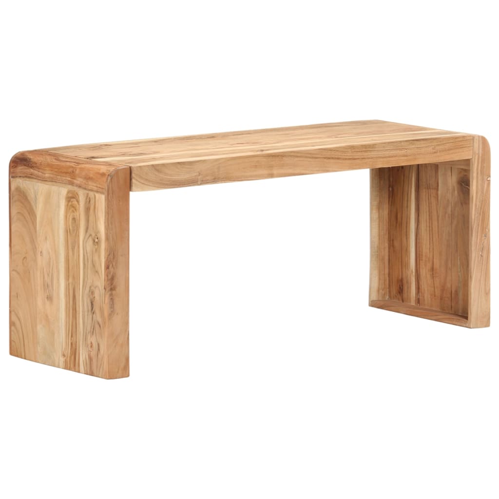 Bench 110x38x46 cm Solid Acacia Wood - The Home Maker