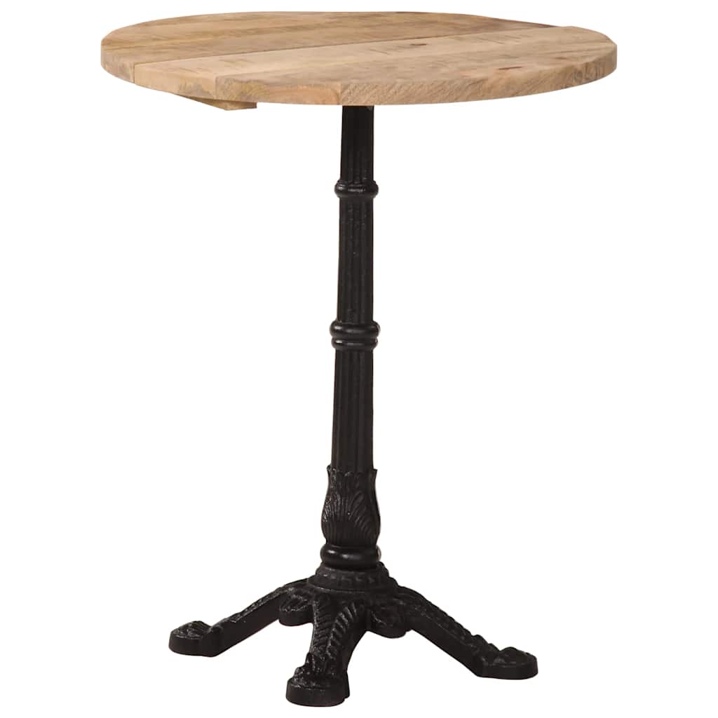 Mango Wood Bistro Table 60x76 cm Rough - All Things Good