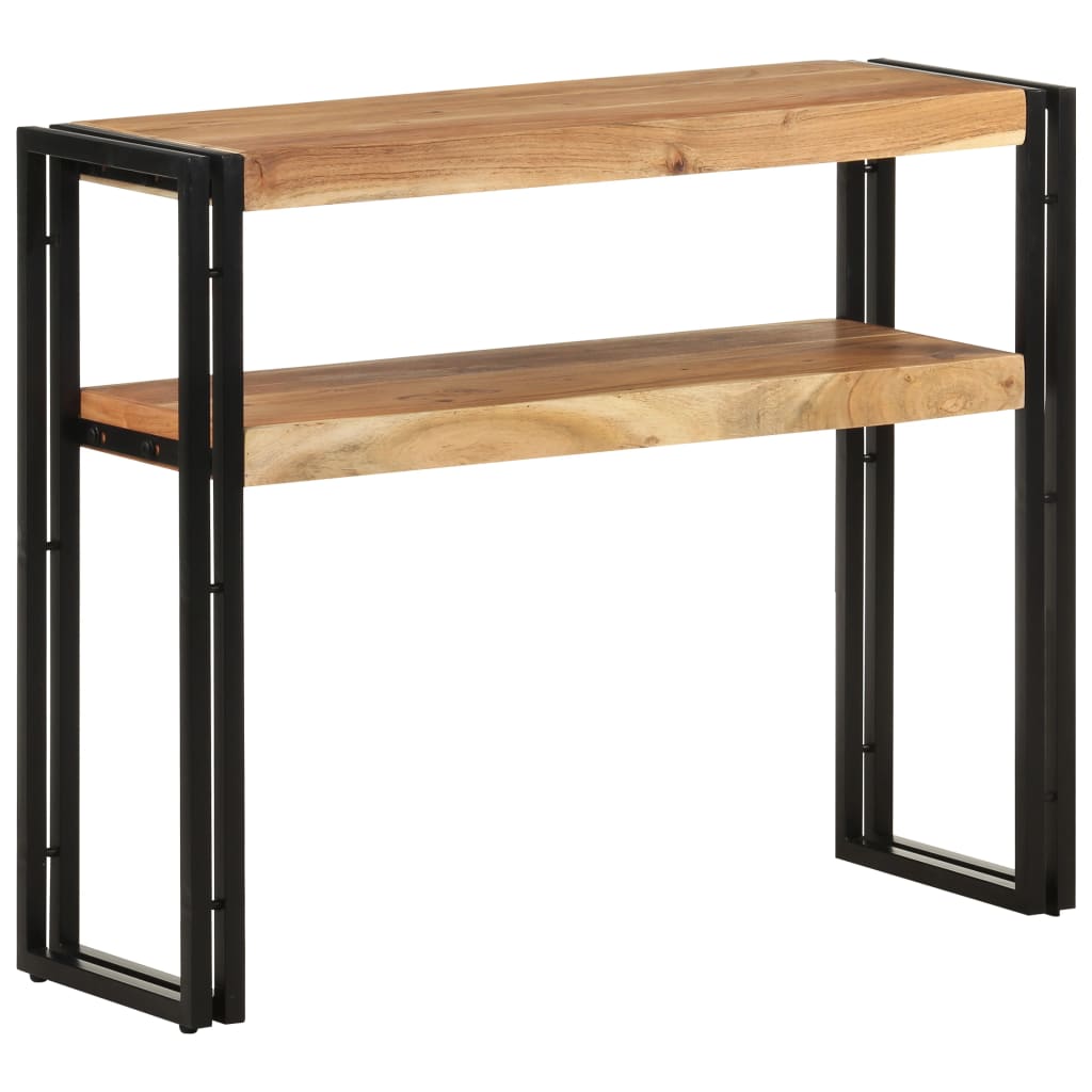 Console Table 90x30x75 cm Solid Acacia Wood - Discount Dealers