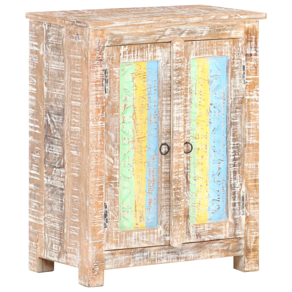 Sideboard 61x35x76 cm Rough Acacia Wood - Direct Imports