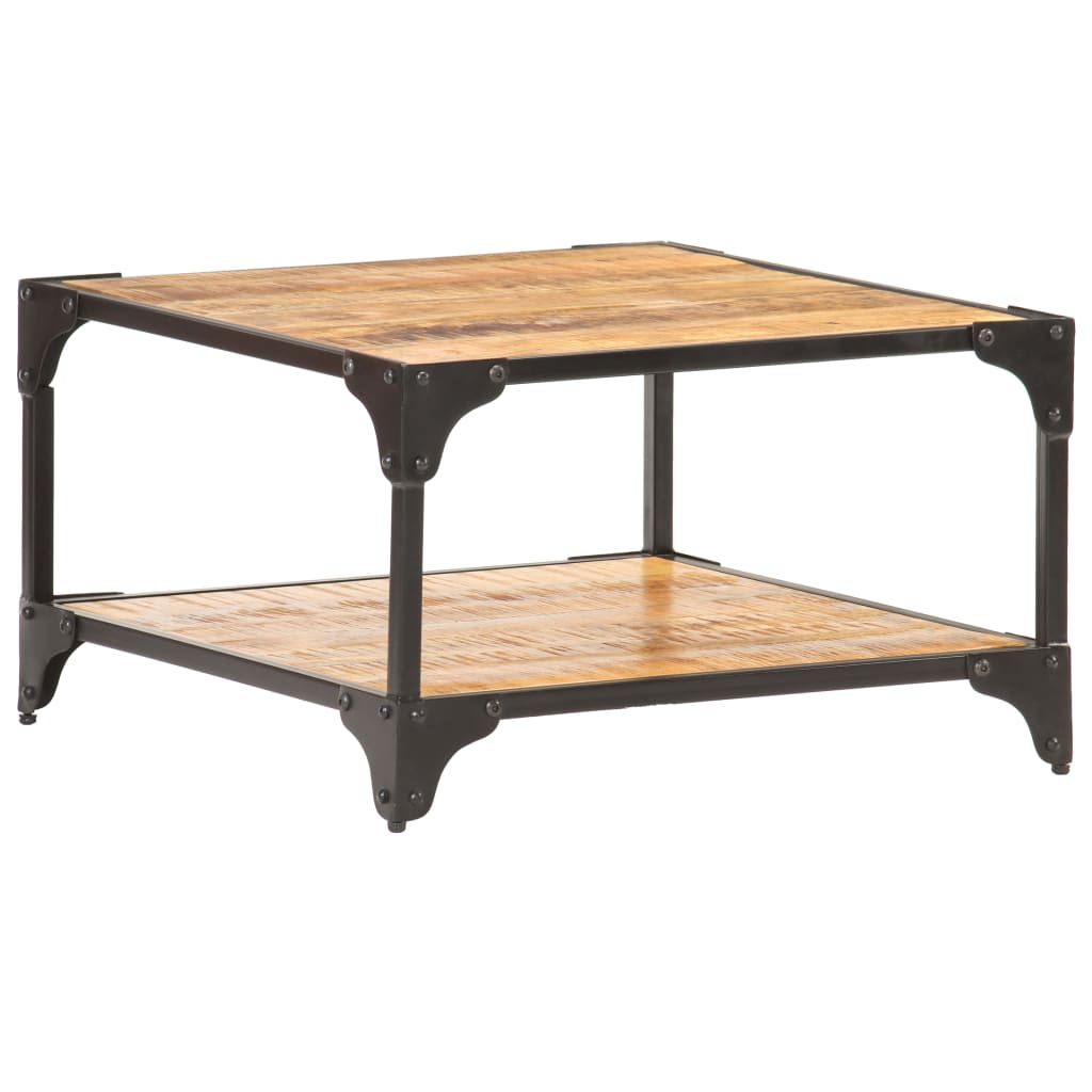 Coffee Table 60x60x35 cm Solid Mango Wood - The Home Maker