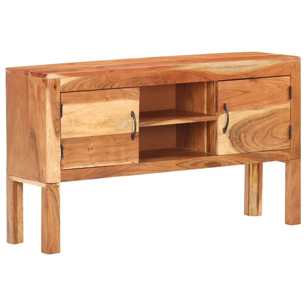 Sideboard 116x30x66 cm Solid Acacia Wood - Merkel Designers