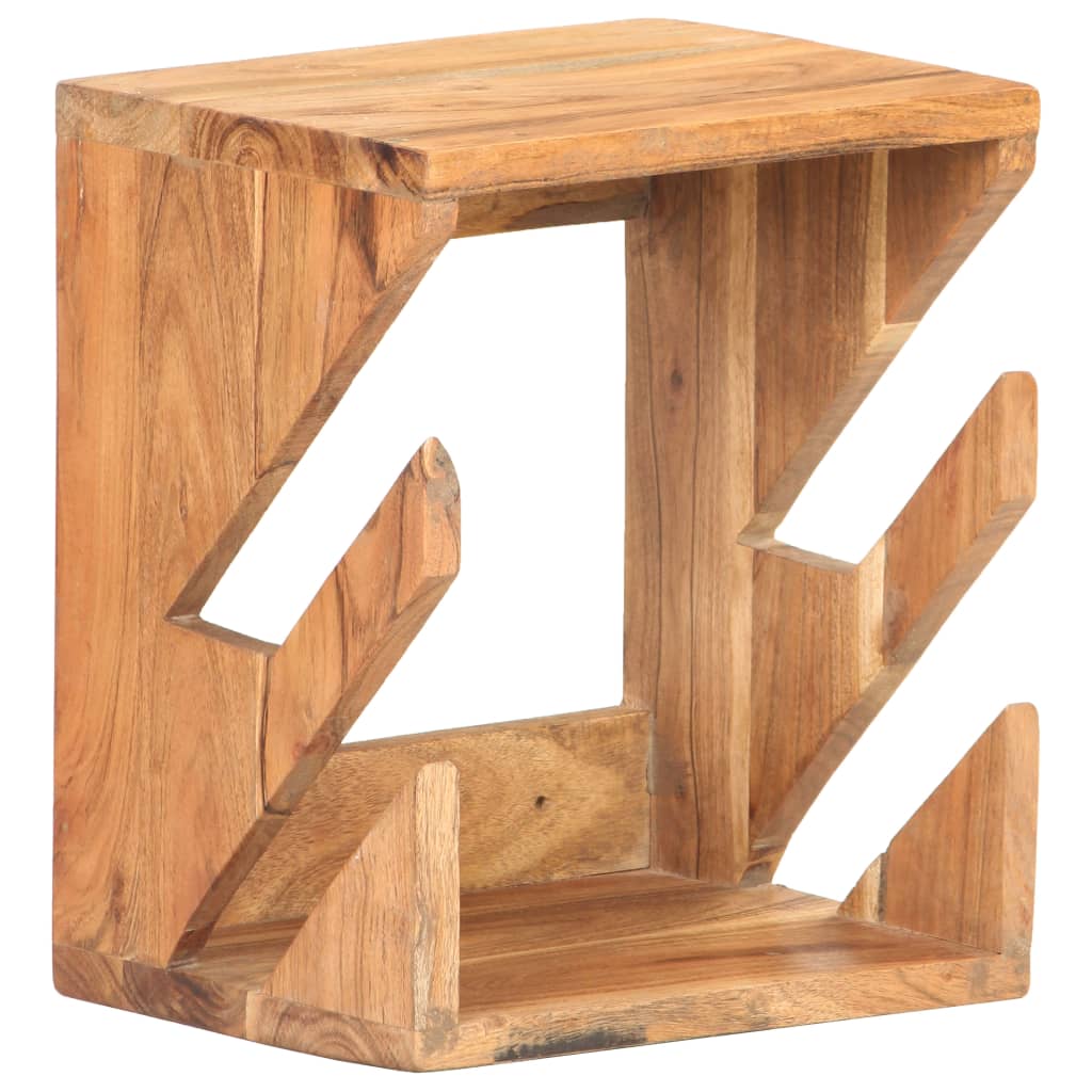Wall Mounted Skateboard Holder 25x20x30 cm Solid Acacia Wood - Tyrell & Tyrell