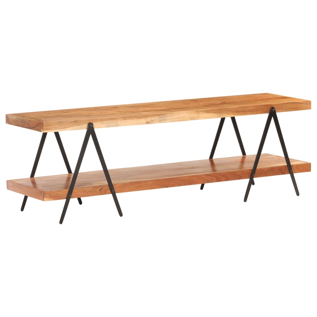 TV Cabinet 160x40x50 cm Solid Acacia Wood - Style and Chic