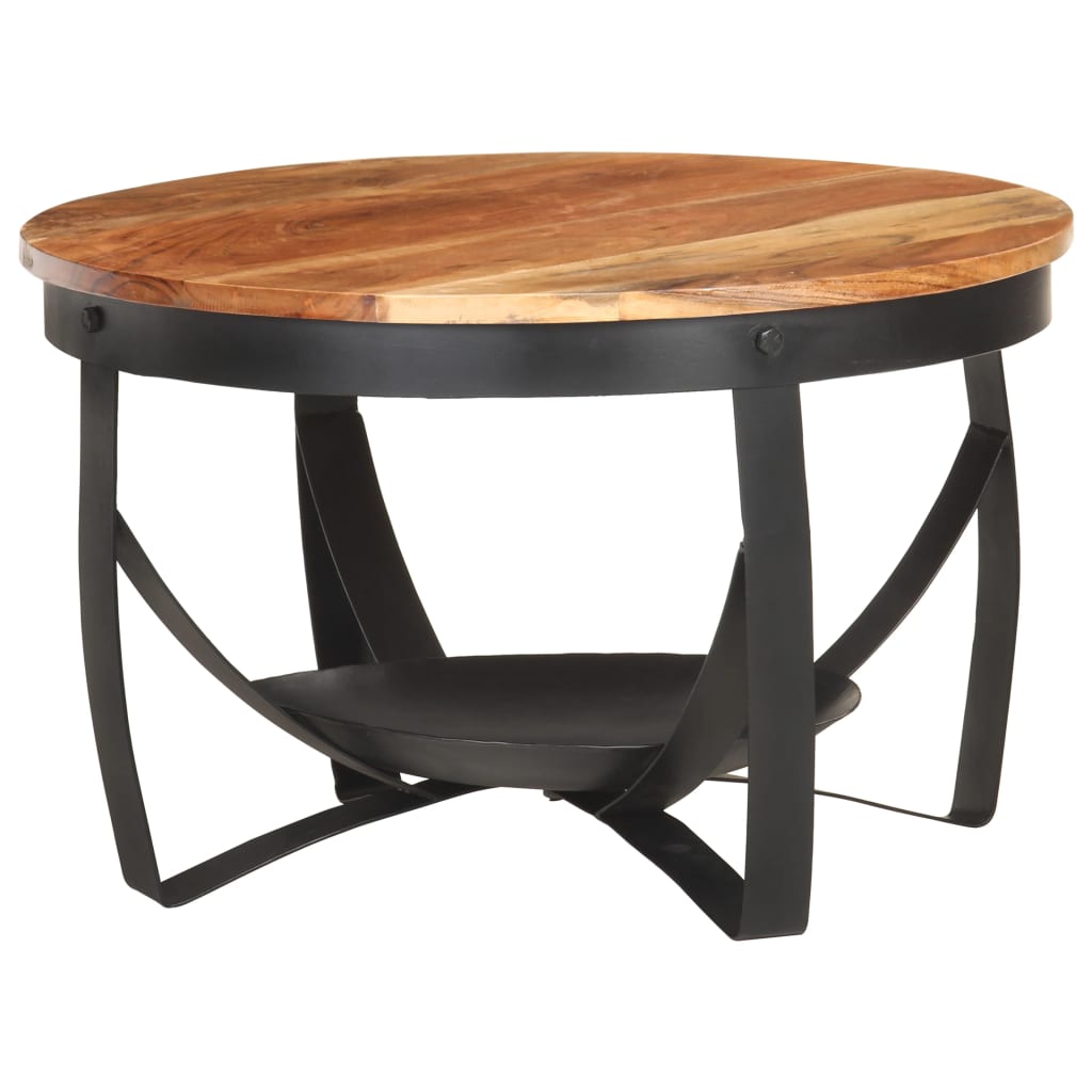 Coffee Table Ã ̃68x43 cm Solid Acacia Wood - Casper Homes