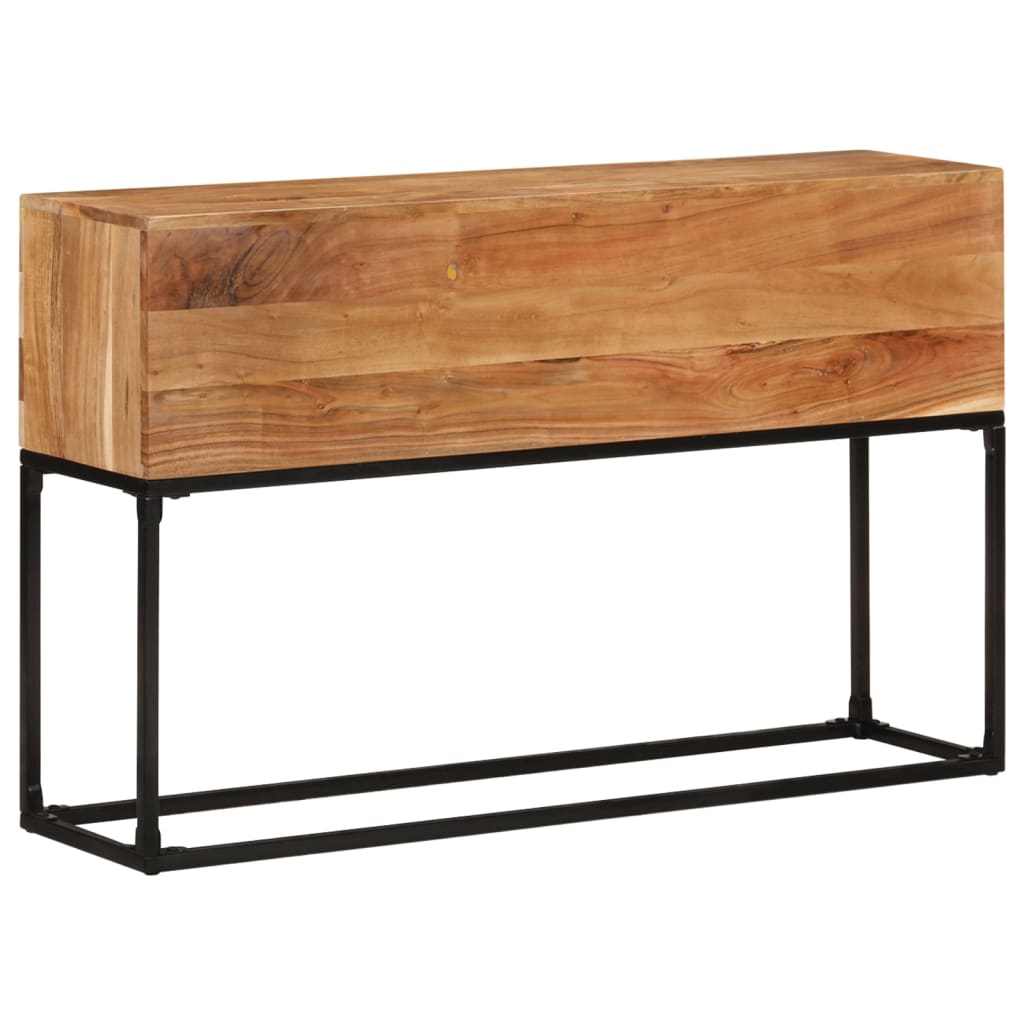 Console Table 120x30x75 cm Solid Acacia Wood - Merkel Designers