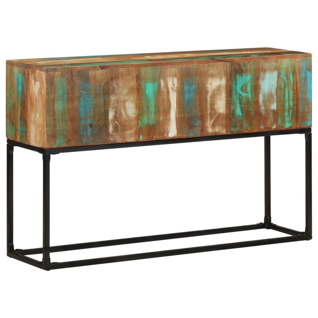 Console Table 120x30x75 cm Solid Reclaimed Wood - Sid & Sam