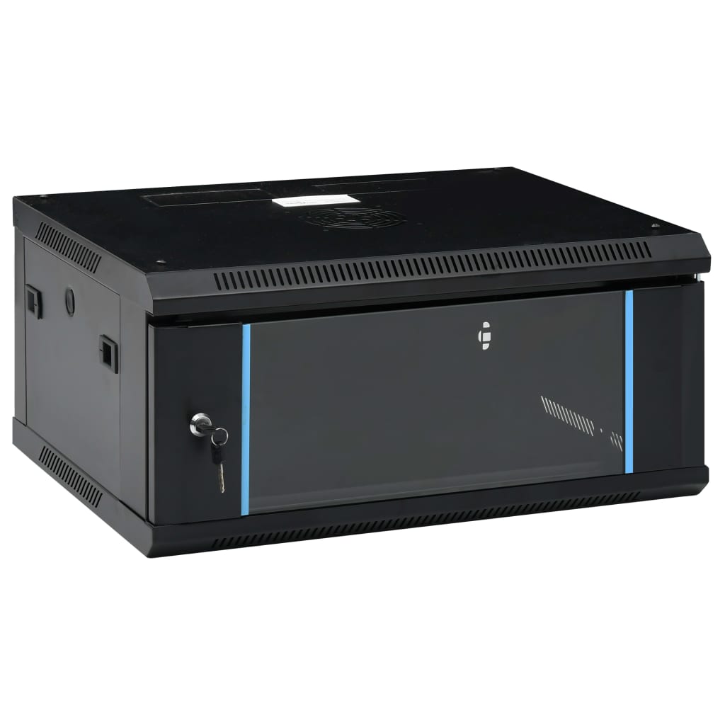 4U Wall Mounted Network Cabinet 19 IP20 600x450x285 mm - All Things Good