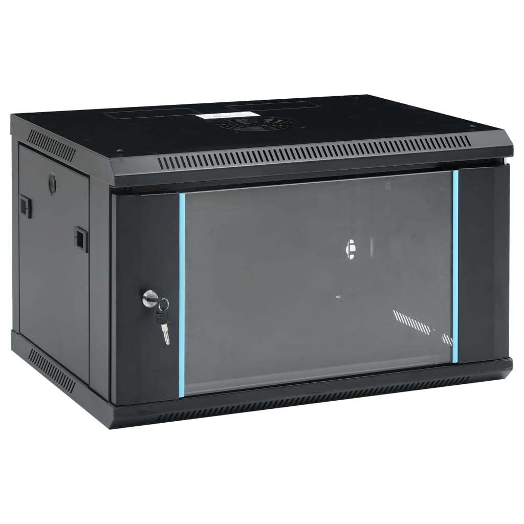 6U Wall Mounted Network Cabinet 19 IP20 600x450x375 mm - Style and Chic