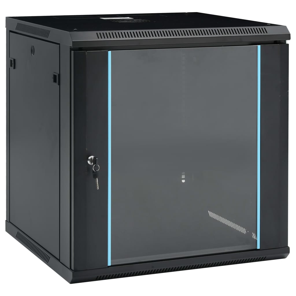 12U Wall Mounted Network Cabinet 19 IP20 600x600x640 mm - Casper Homes