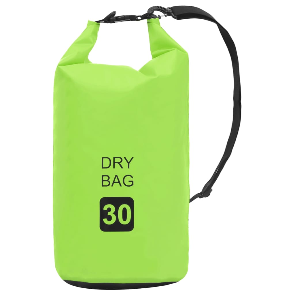 Dry Bag Green 30 L PVC - Decor Base