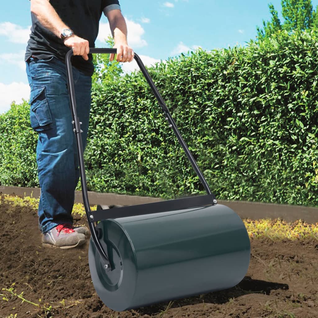 Lawn Roller Green and Black 63cm - Sid & Sam