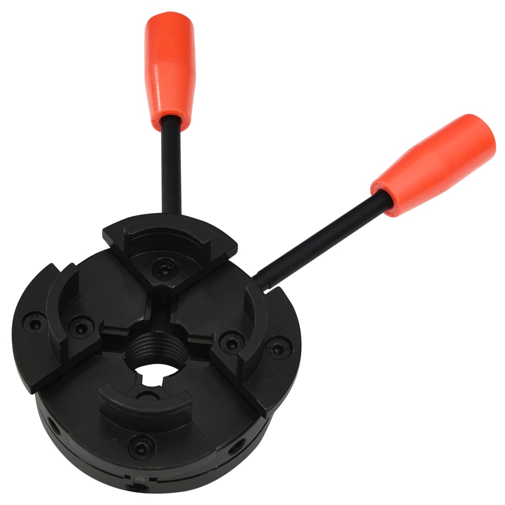 4 Jaw Wood Chuck with M33 Connection Steel 100 mm - R and M Furniture