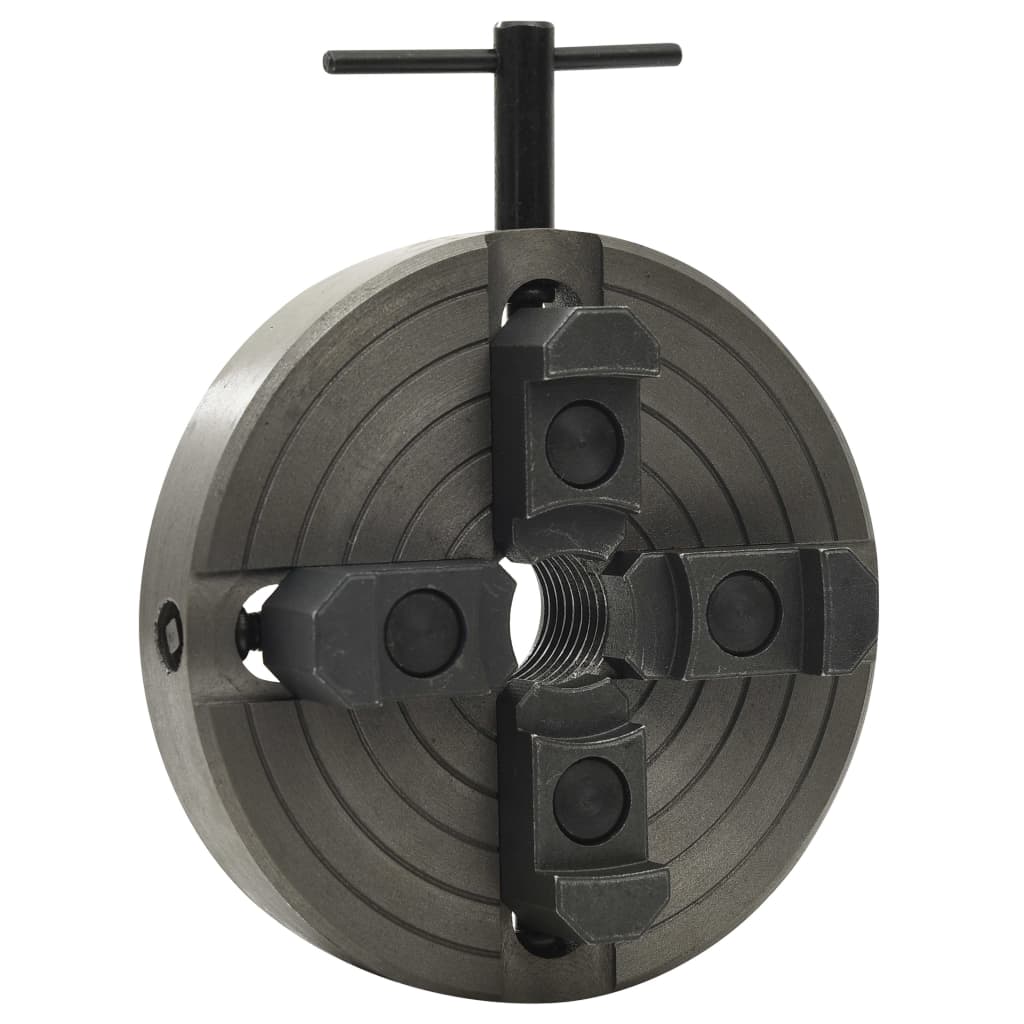 4 Jaw Wood Chuck with M33 Connection Steel Black 150x63mm - Discount Dealers