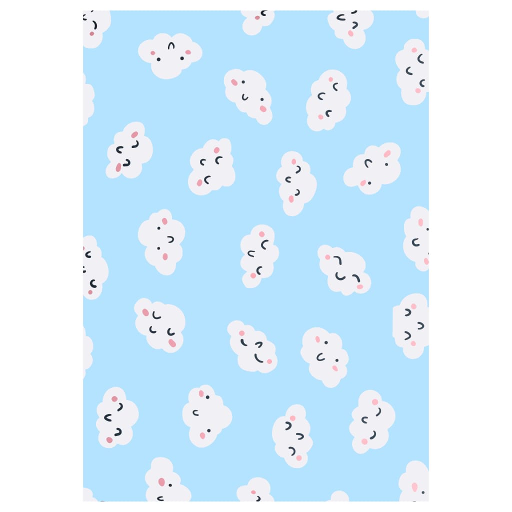 Printed Rug Multicolour 160x230 cm Fabric - Tyrell & Tyrell