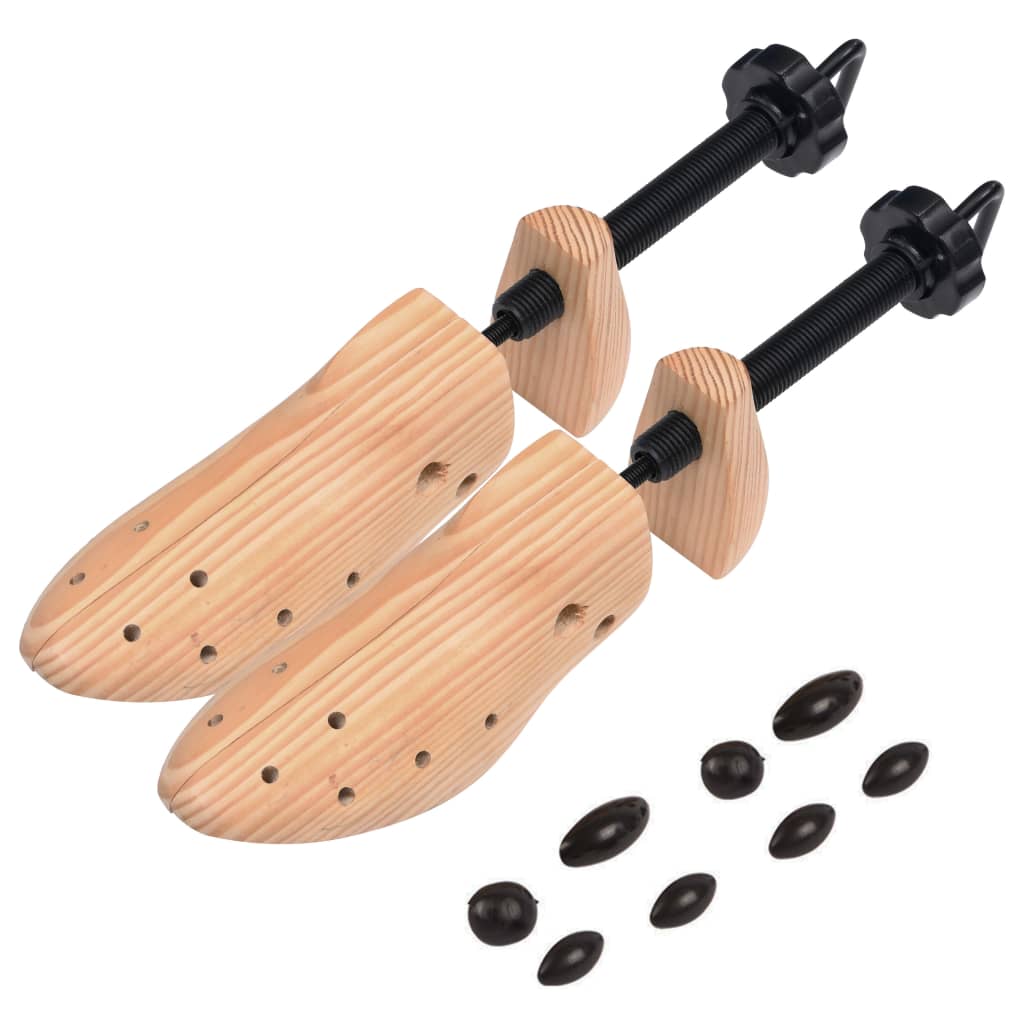 Shoe Trees Size 36-40 Solid Pine Wood - R and M Furniture
