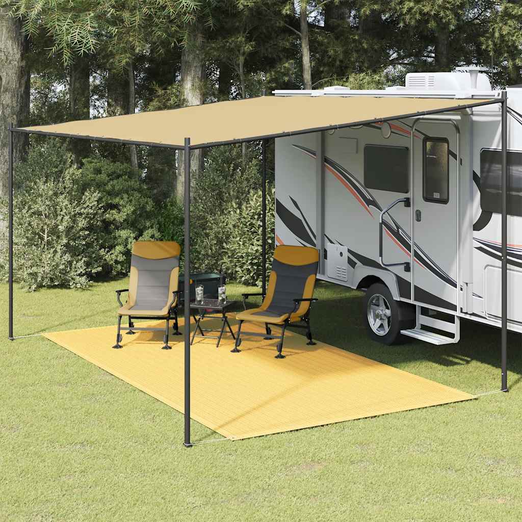 Tent Carpet 250x450 cm Beige - Brittle & Co