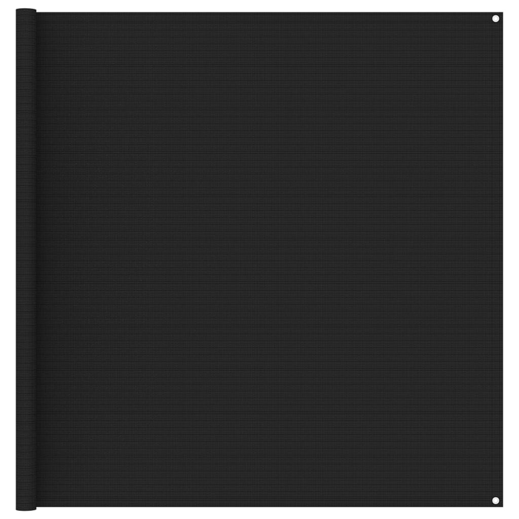 Tent Carpet 250x200 cm Black - Unbeatable Bargains