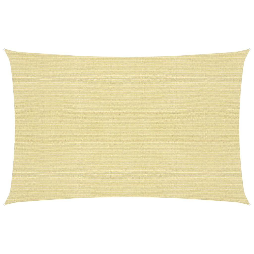 Sunshade Sail Beige 2x3.5 m HDPE, 160 gsm - All Things Good