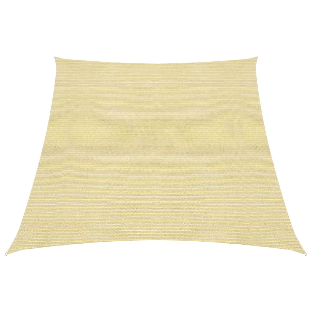 Sunshade Sail 160 g/m2 Beige 3/4x2 m HDPE - R and M Furniture