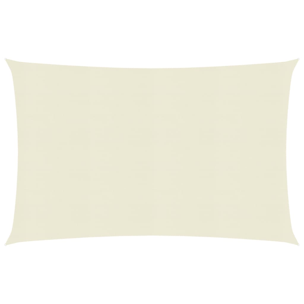 Sunshade Sail 160 g/m2 Cream 2x3.5 m HDPE - Style and Chic