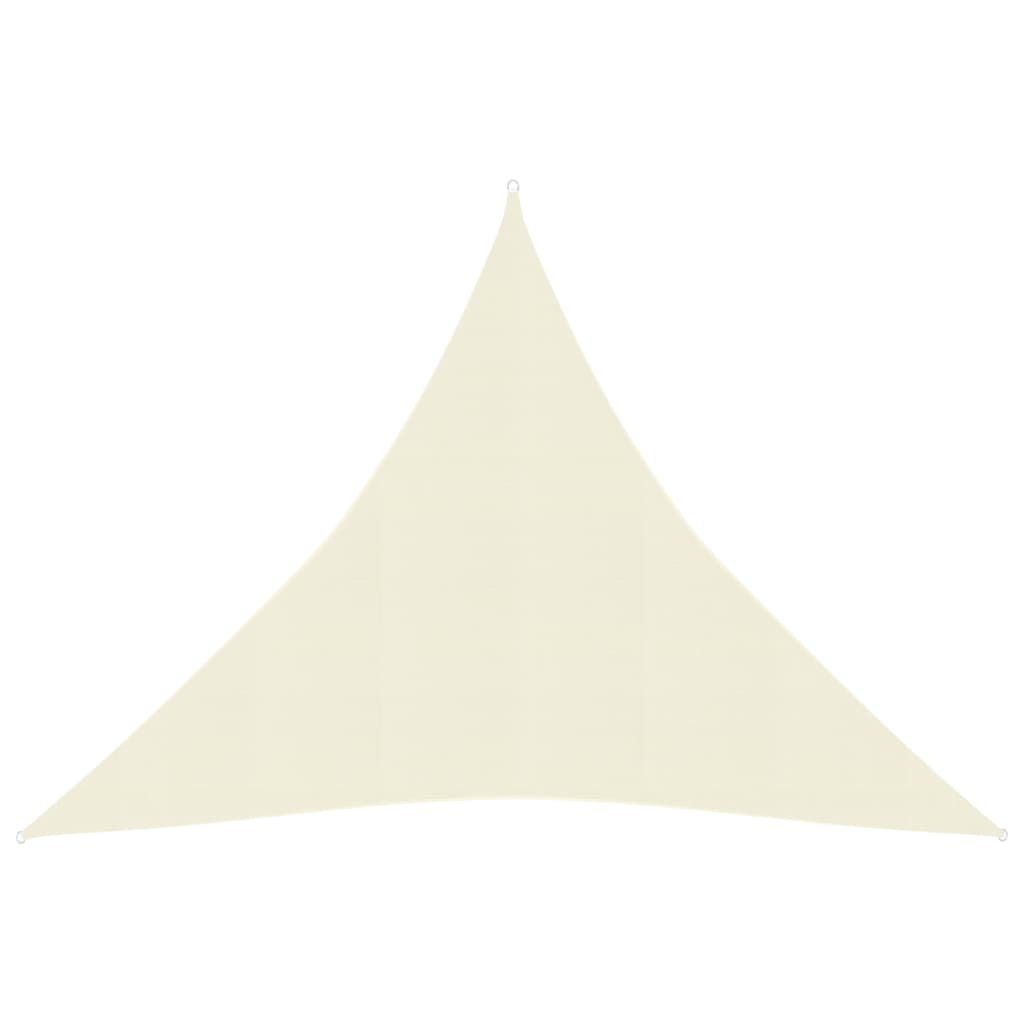 Sunshade Sail 160 g/m2 Cream 4x4x4 m HDPE - R and M Furniture