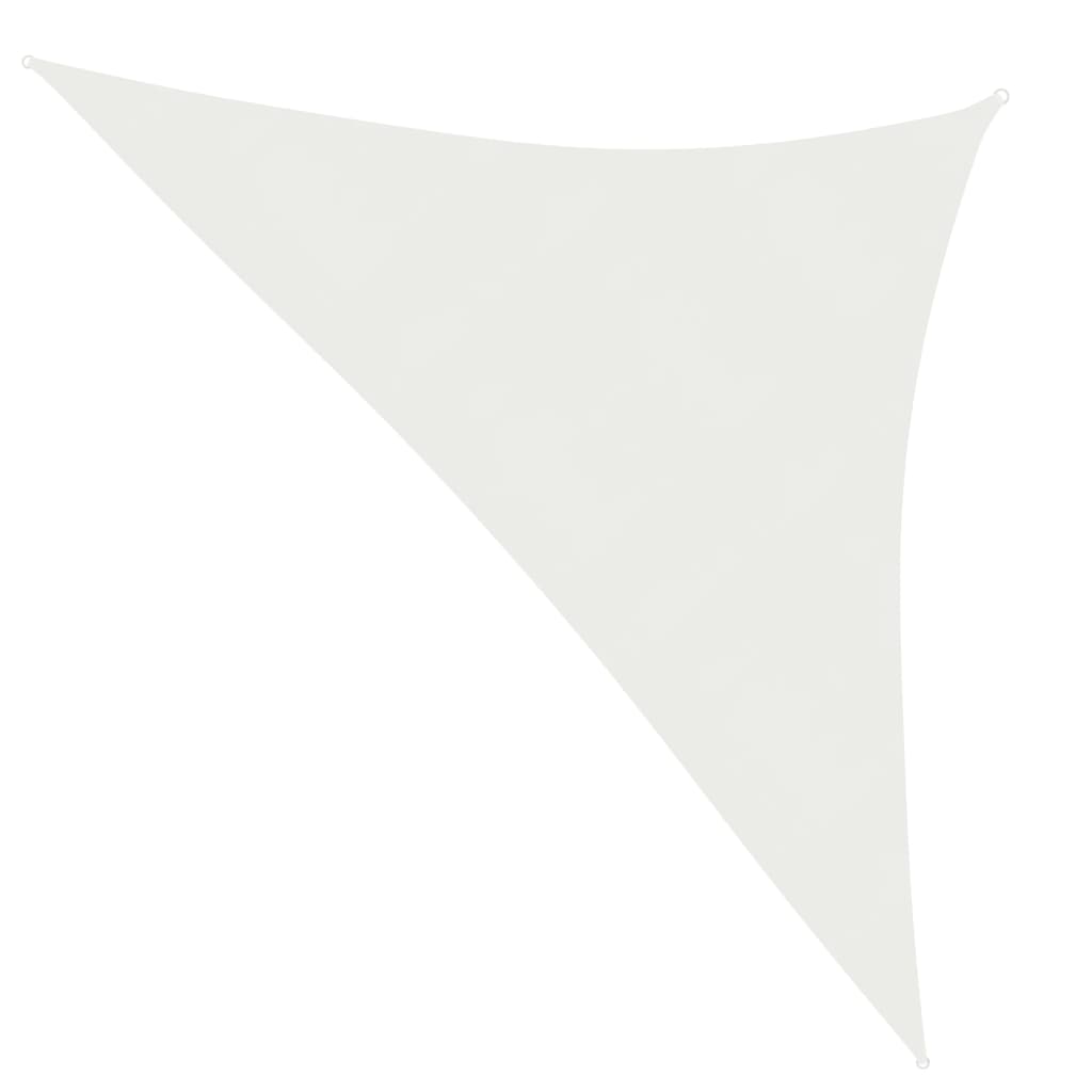 Sunshade Sail 160 g/m2 White 3x3x4.2 m HDPE - Design Hut
