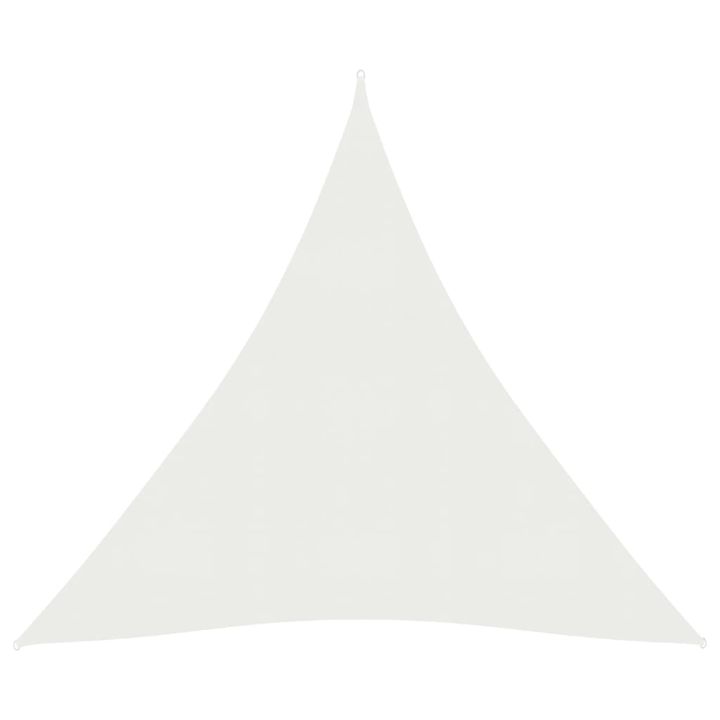 Sunshade Sail 160 g/m2 White 3x4x4 m HDPE - R and M Furniture