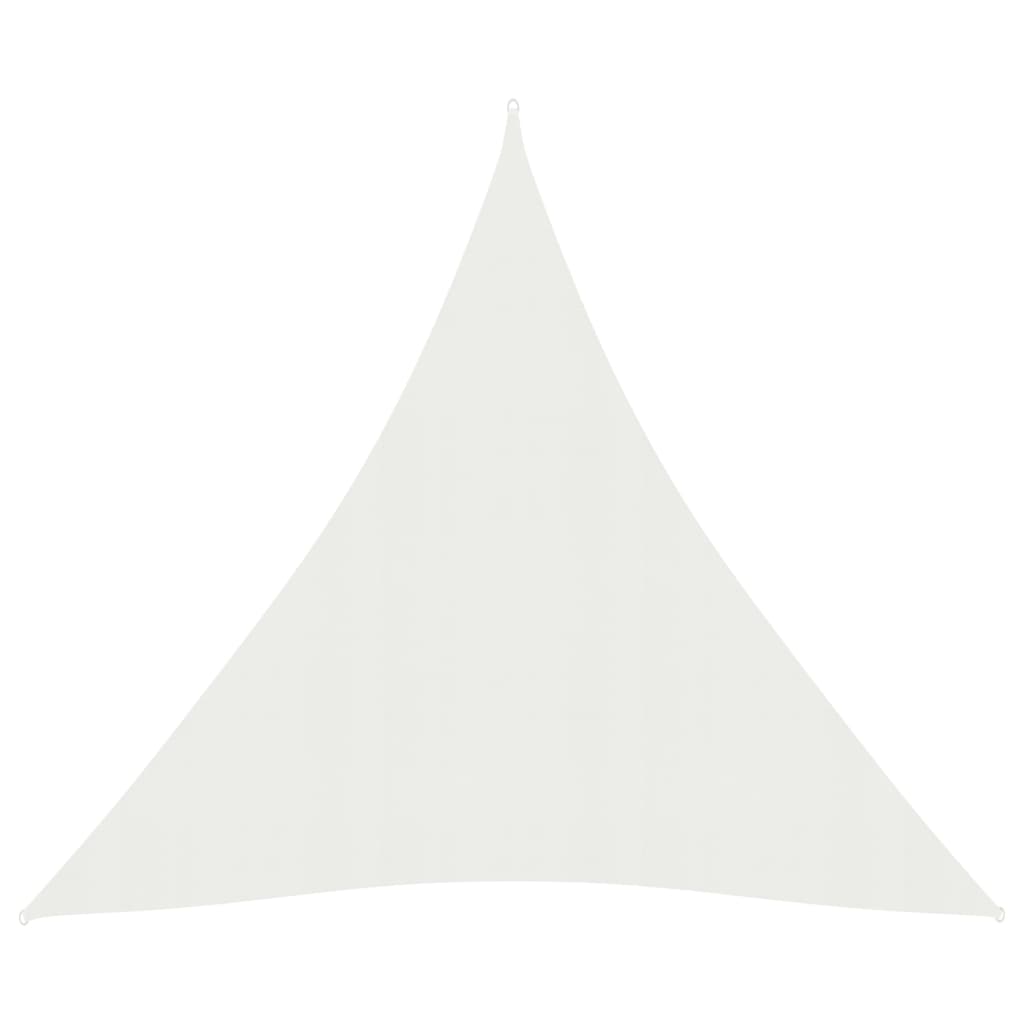 Sunshade Sail 160 g/m2 White 4x5x5 m HDPE - Design Hut