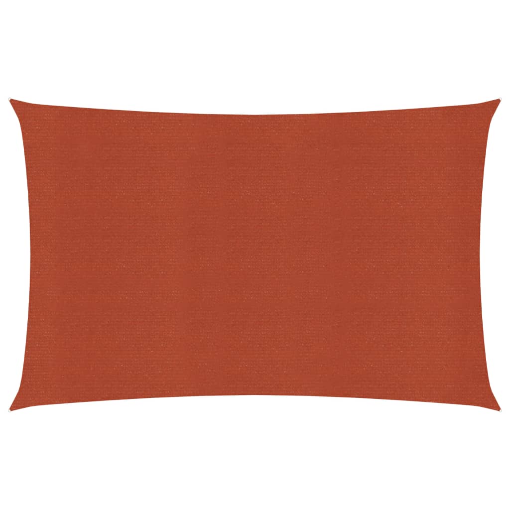 Sunshade Sail 160 g/Terracotta 4x5 m - Merkel Designers