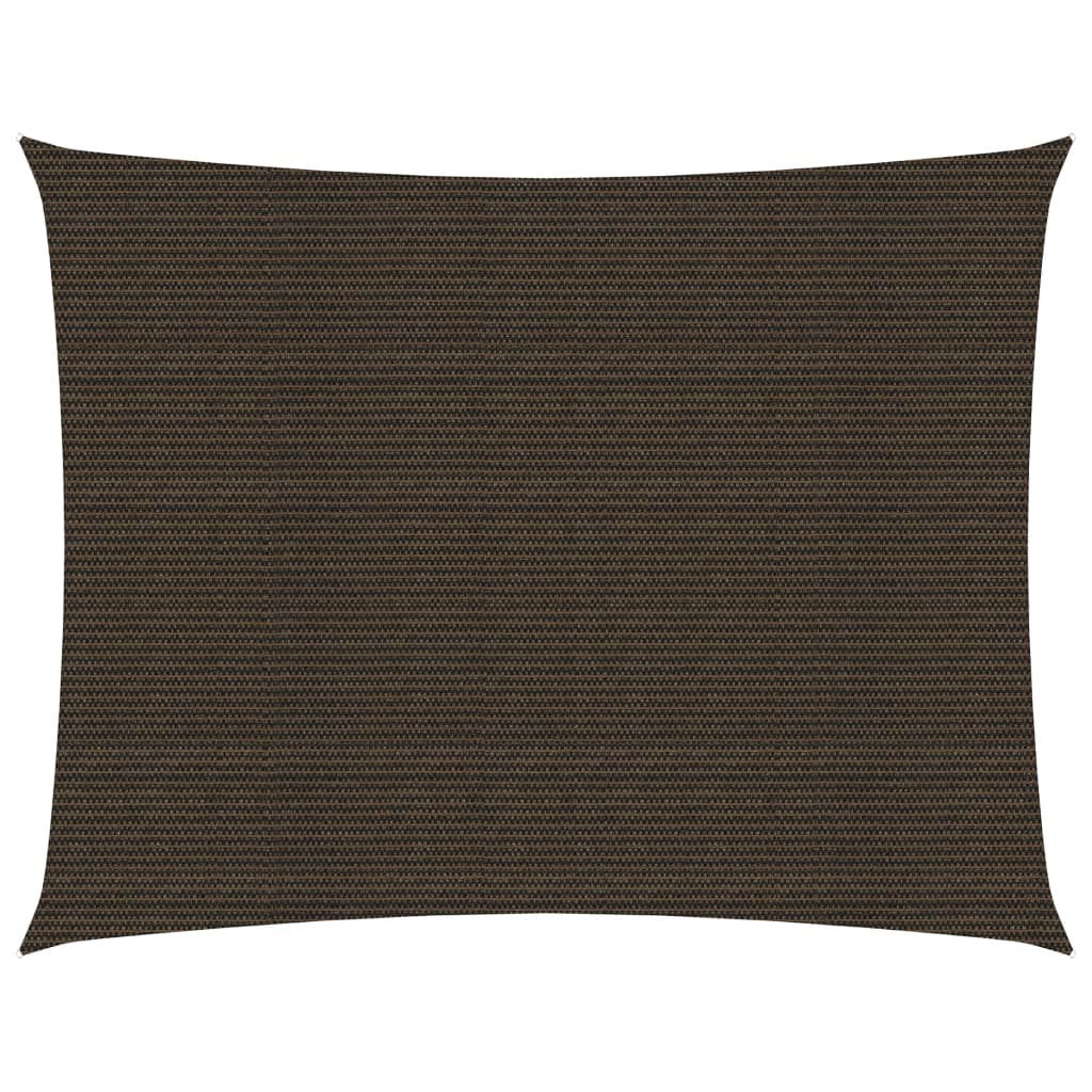 Sunshade Sail 160 g/m2 Brown 2.5x4 m HDPE - Direct Imports
