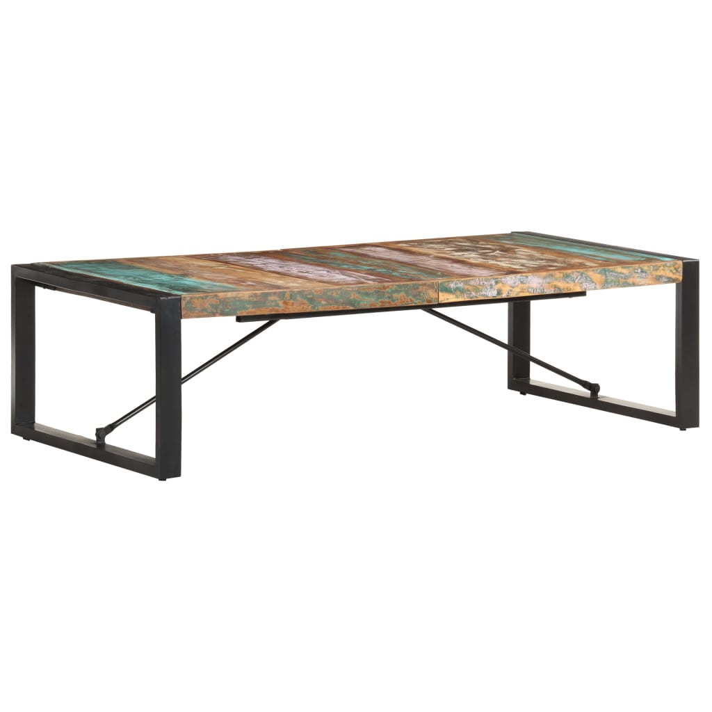 Coffee Table 140x70x40 cm Solid Reclaimed Wood - Direct Imports