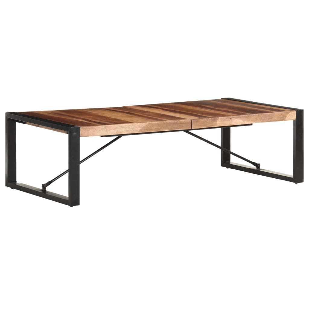 Coffee Table 140x70x40 cm Solid Wood - Tyrell & Tyrell