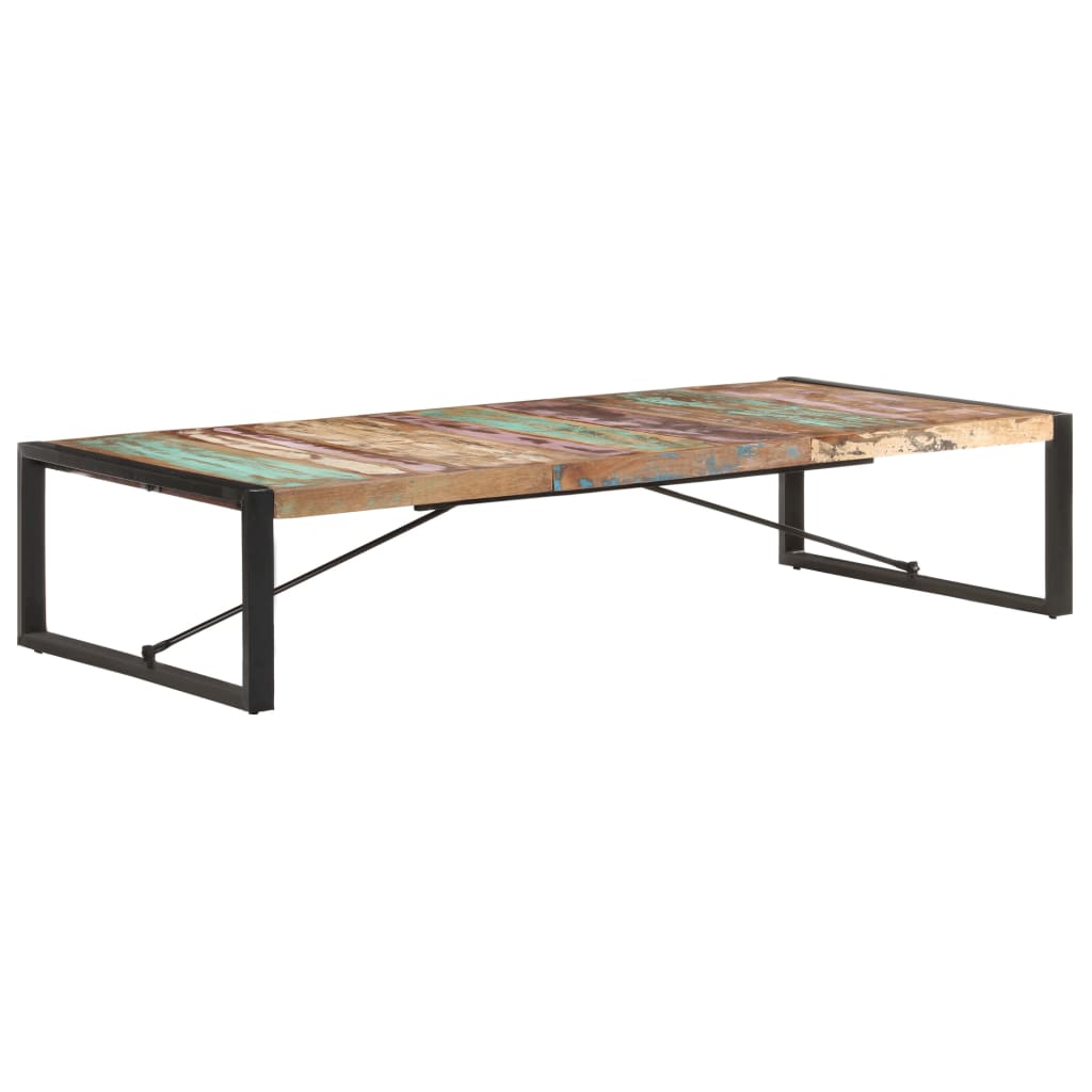 Coffee Table 180x90x40 cm Solid Reclaimed Wood - Unbeatable Bargains