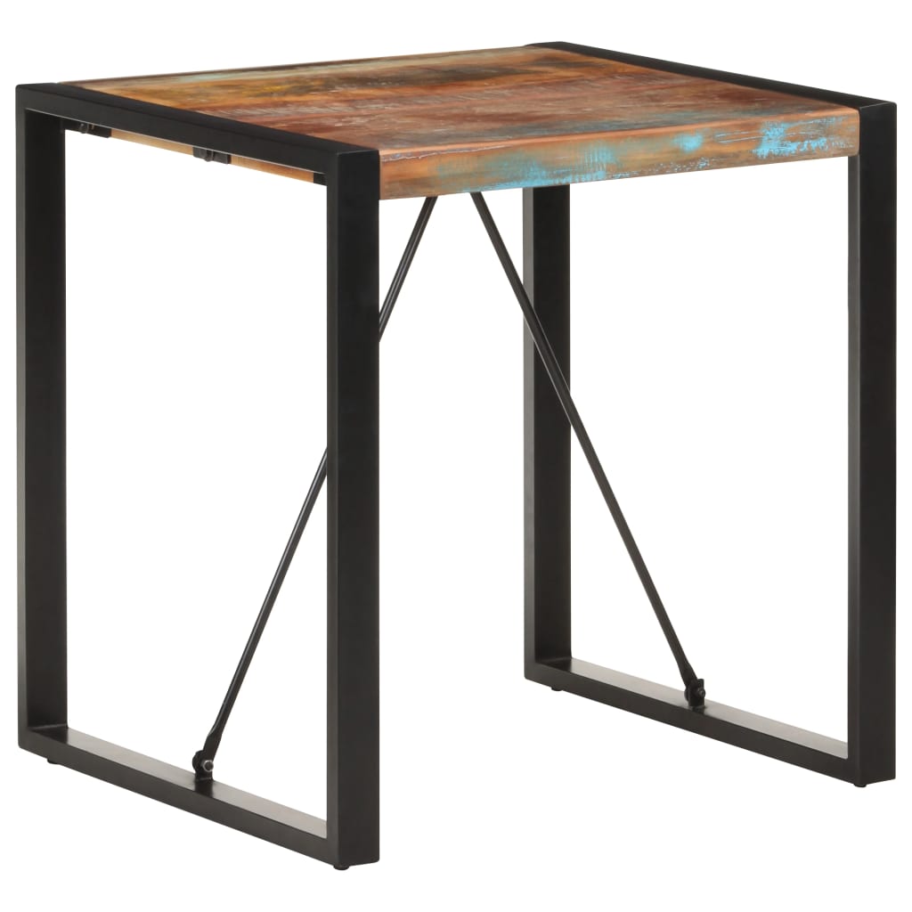 Dining Table 70x70x75 cm Solid Reclaimed Wood - Tyrell & Tyrell