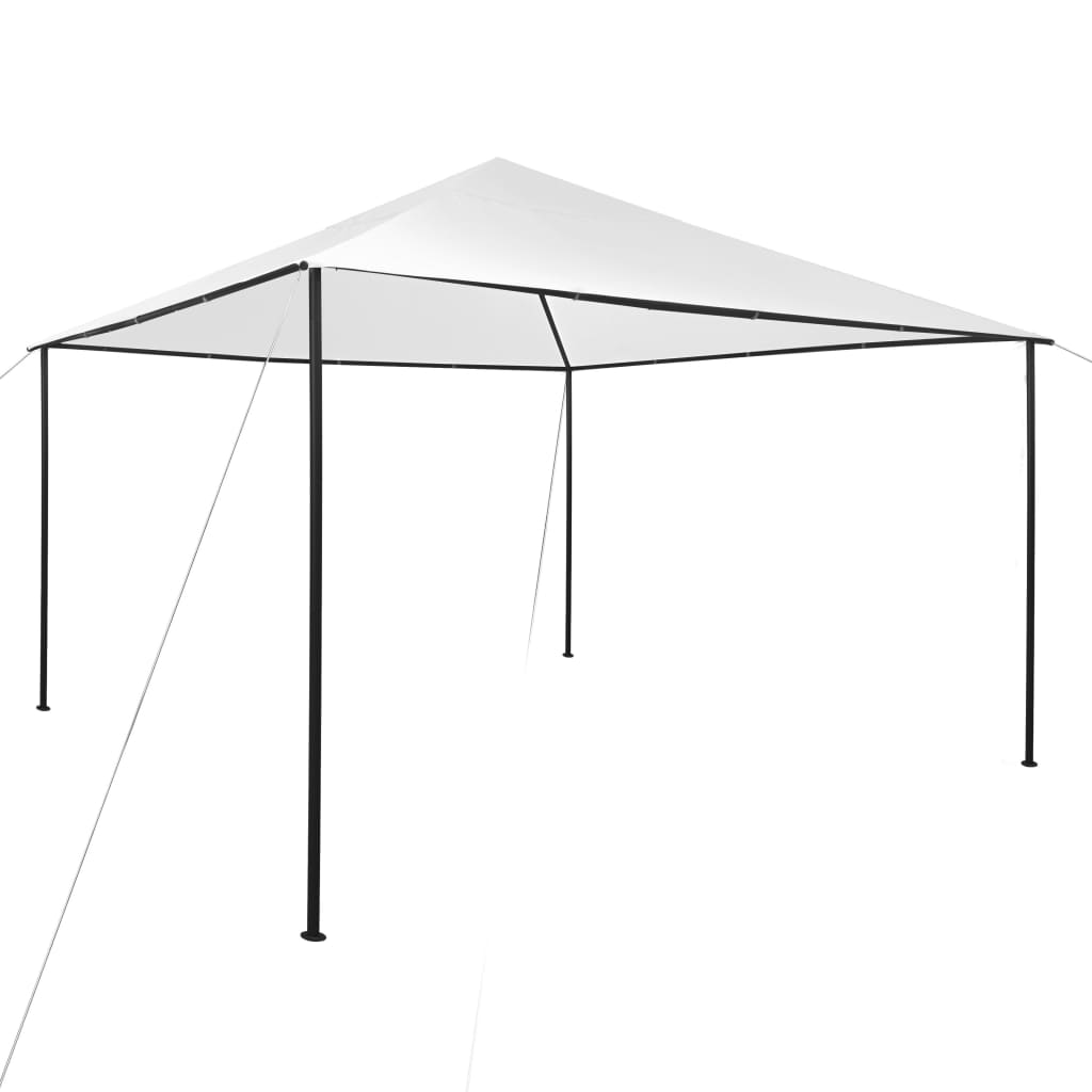 Gazebo 4x4x3 m White 180 g/m2 - Sid & Sam