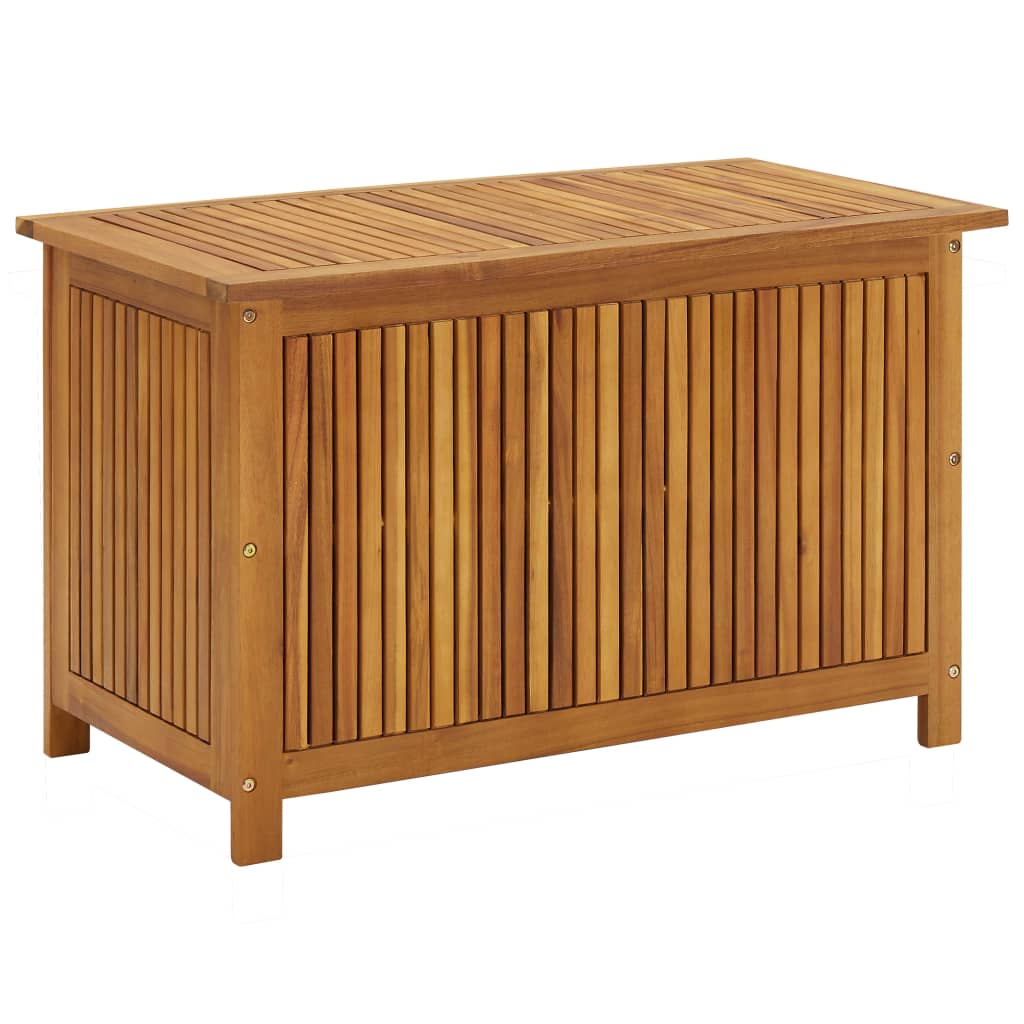 Garden Storage Box 90x50x58 cm Solid Acacia Wood - Merkel Designers