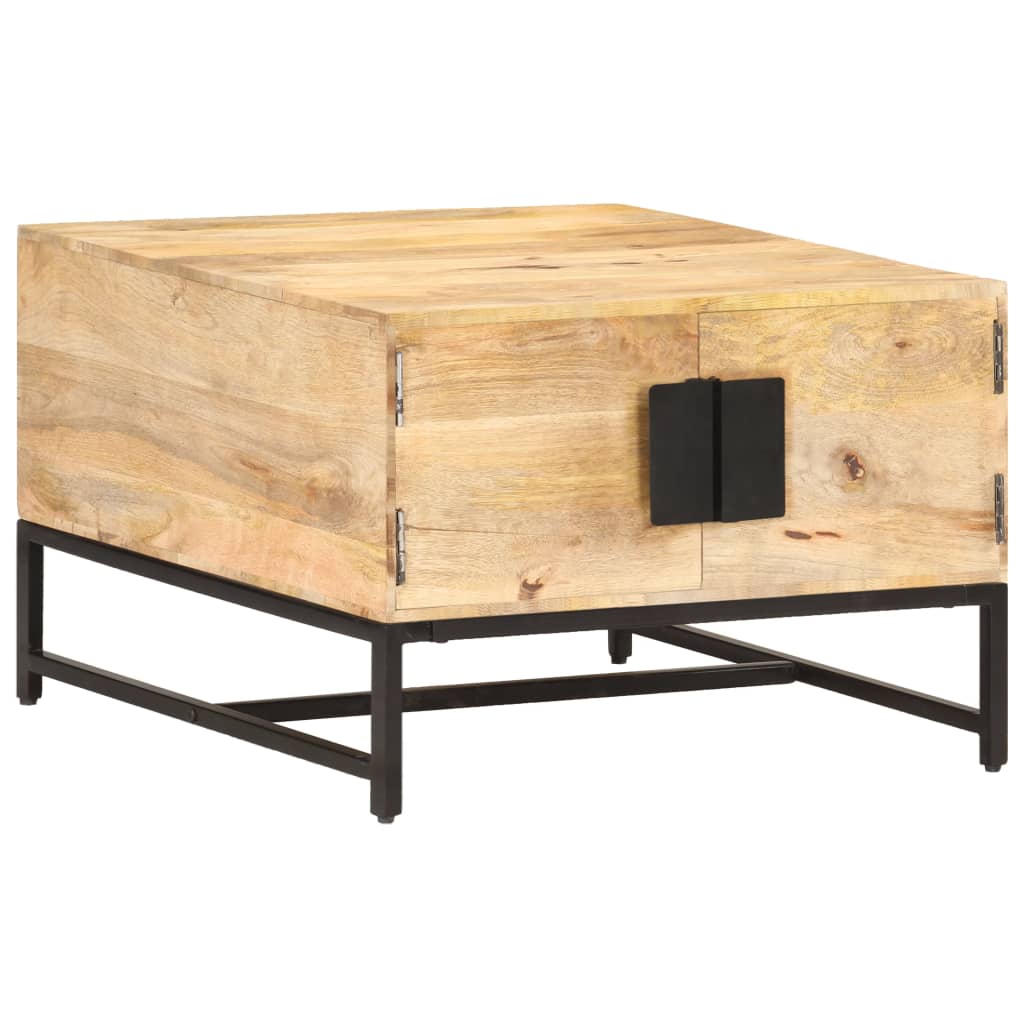 Coffee Table 67x67x45 cm Solid Mango Wood - Millennium Furniture