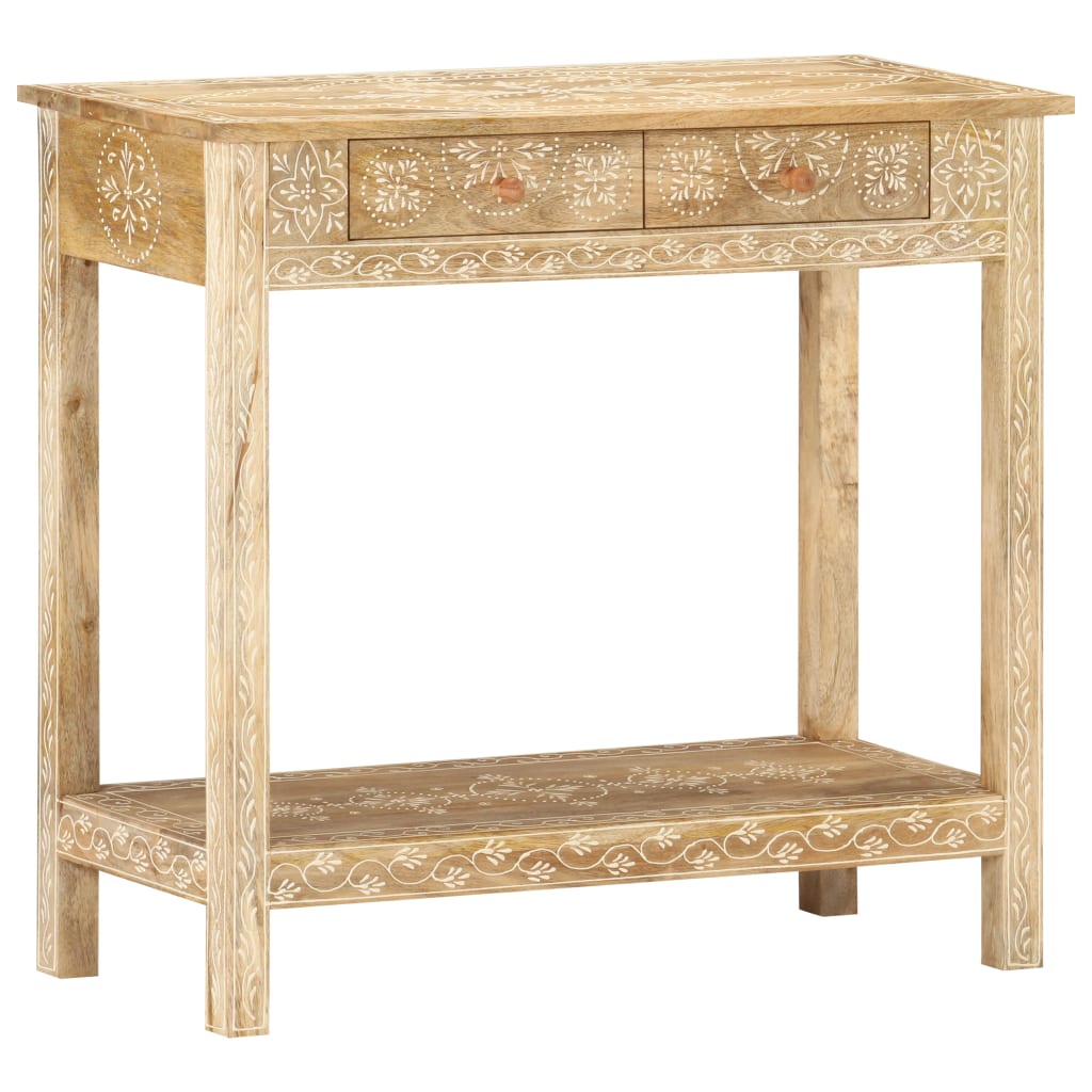 Console Table 80x35x74 cm Solid Mango Wood - Sid & Sam