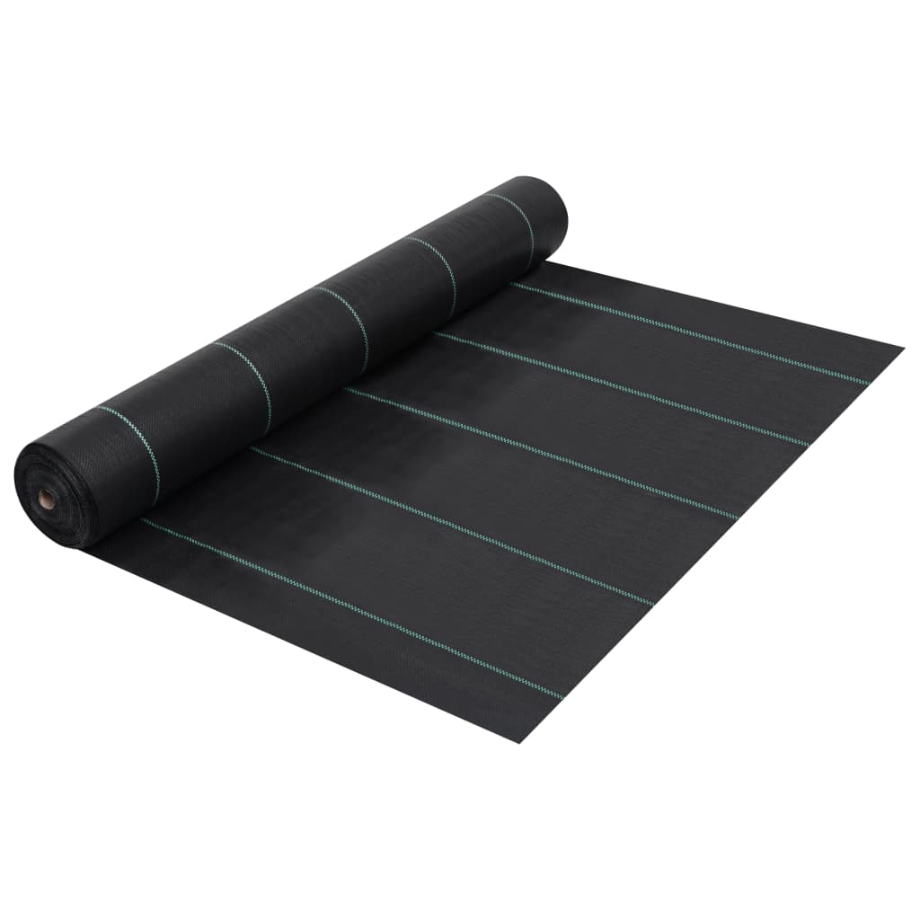 Weed & Root Control Mat Black 1x100 m PP - Tyrell & Tyrell