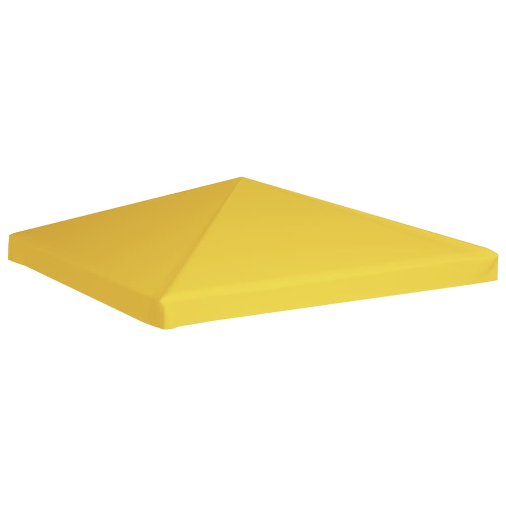 Gazebo Top Cover 270 g/m2 3x3 m Yellow - Decor Base
