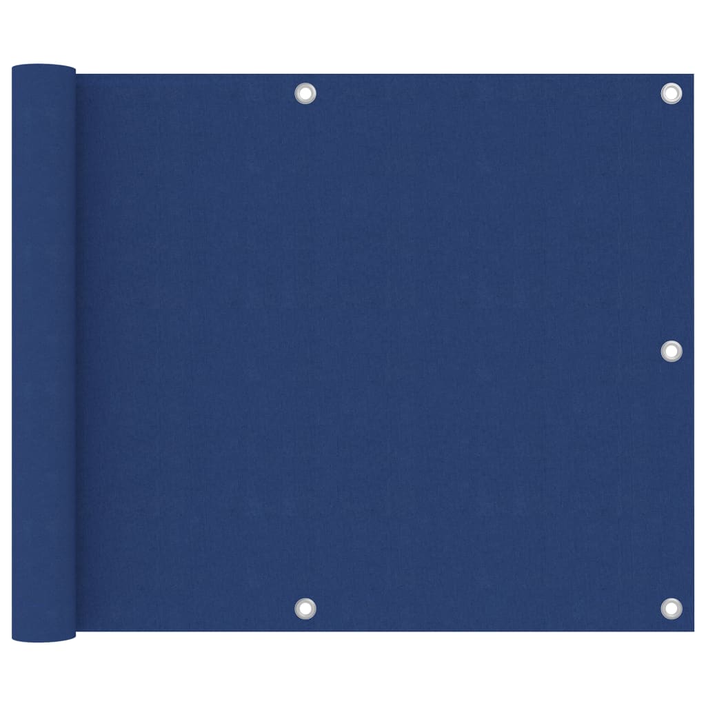 Balcony Screen Blue 75x300 cm Oxford Fabric - Style and Chic