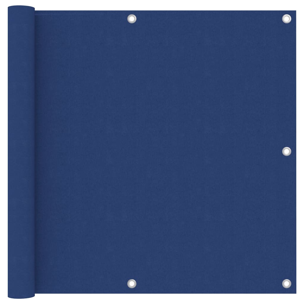 Balcony Screen Blue 90x500 cm Oxford Fabric - R and M Furniture