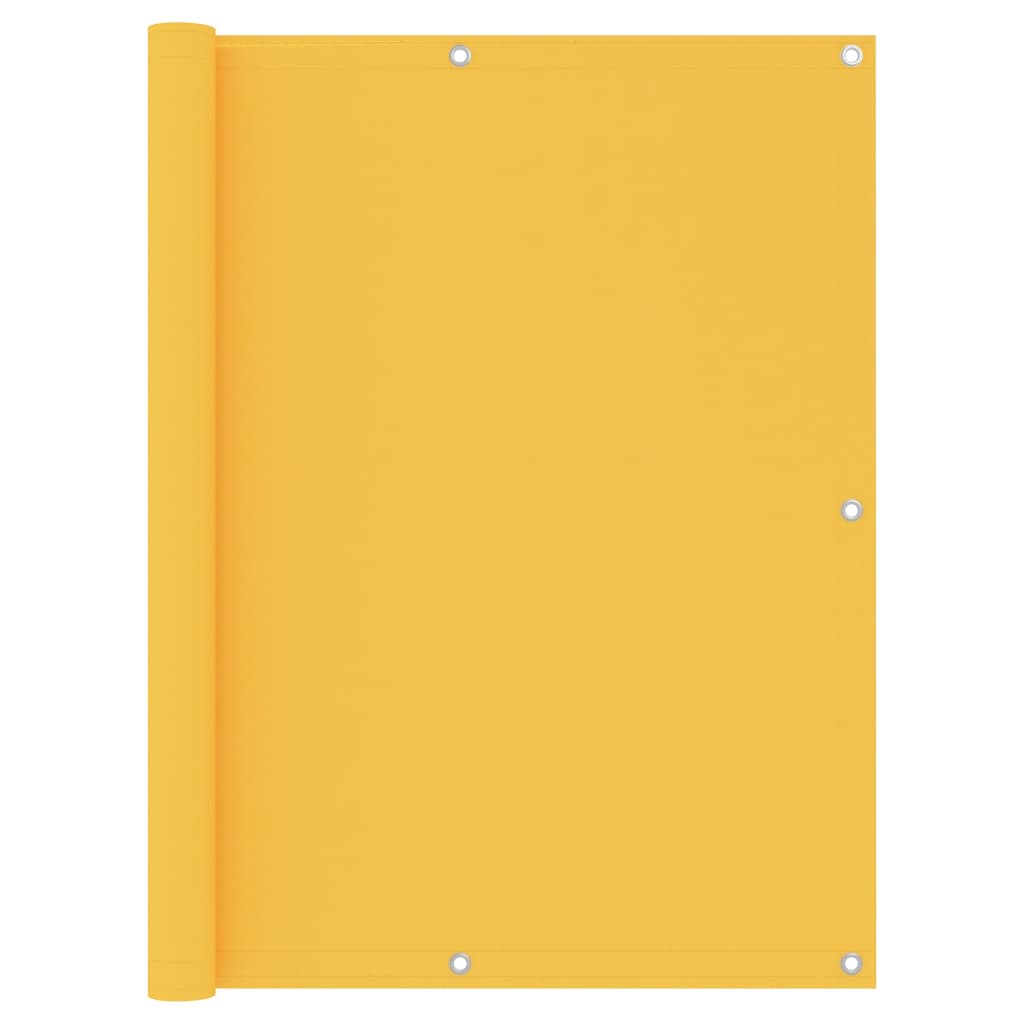 Balcony Screen Yellow 120x400 cm Oxford Fabric - Design Hut