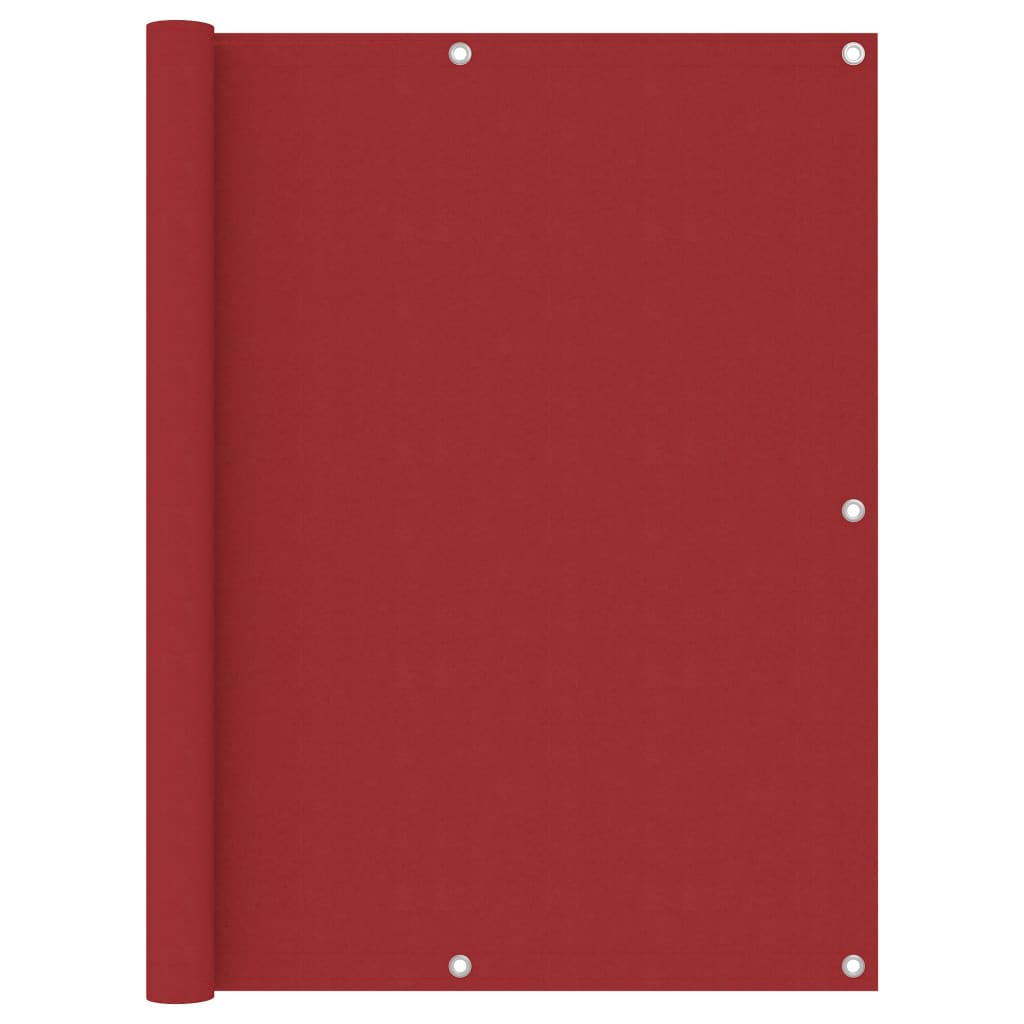 Balcony Screen Red 120x300 cm Oxford Fabric - R and M Furniture